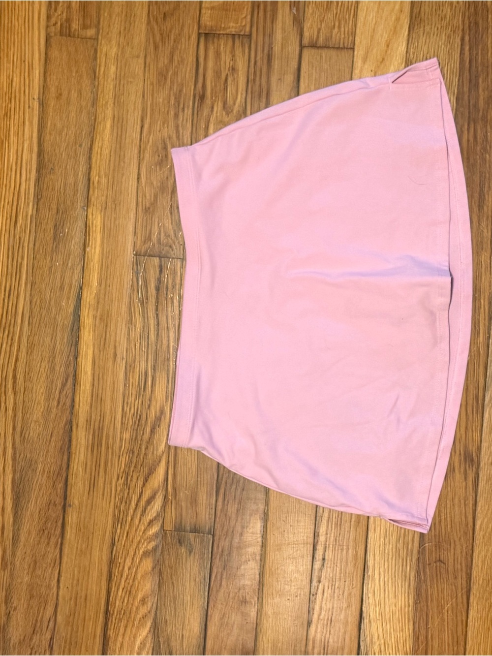 Fabletics Light Pink Athletic Skort with Elastic Waistband